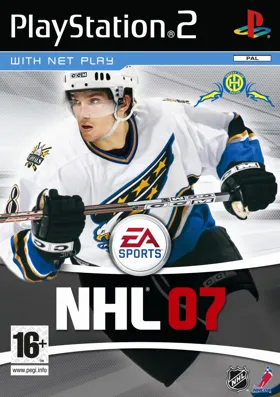 NHL 07 box cover front